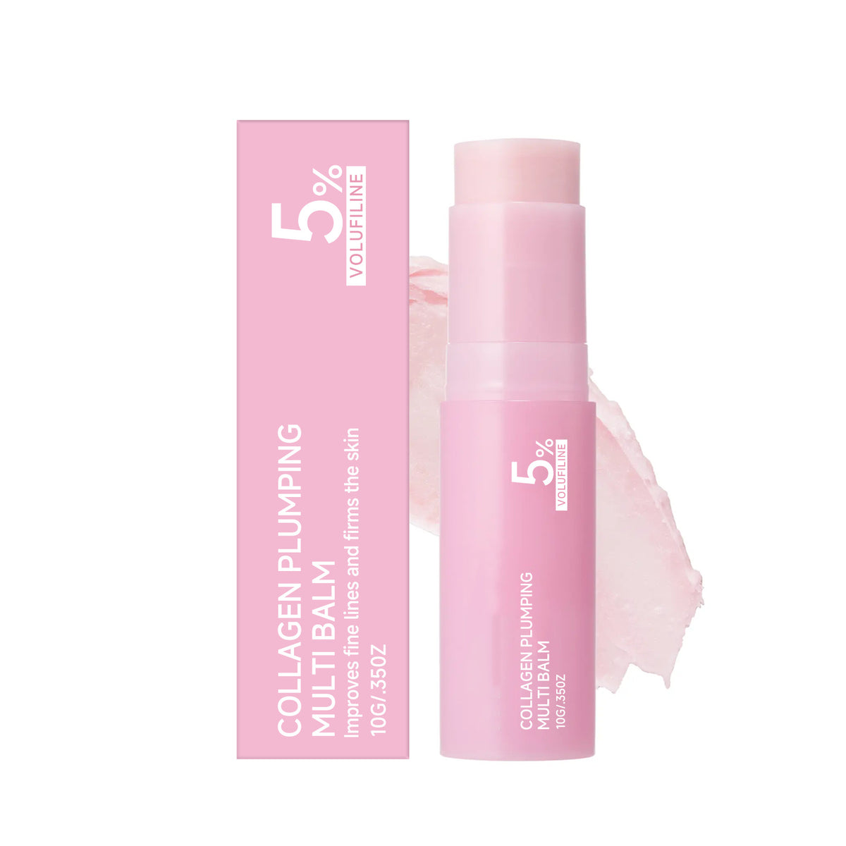 Pink Collagen Volume Multi Balm,Wrinkle Bounce Multi Balm Stick