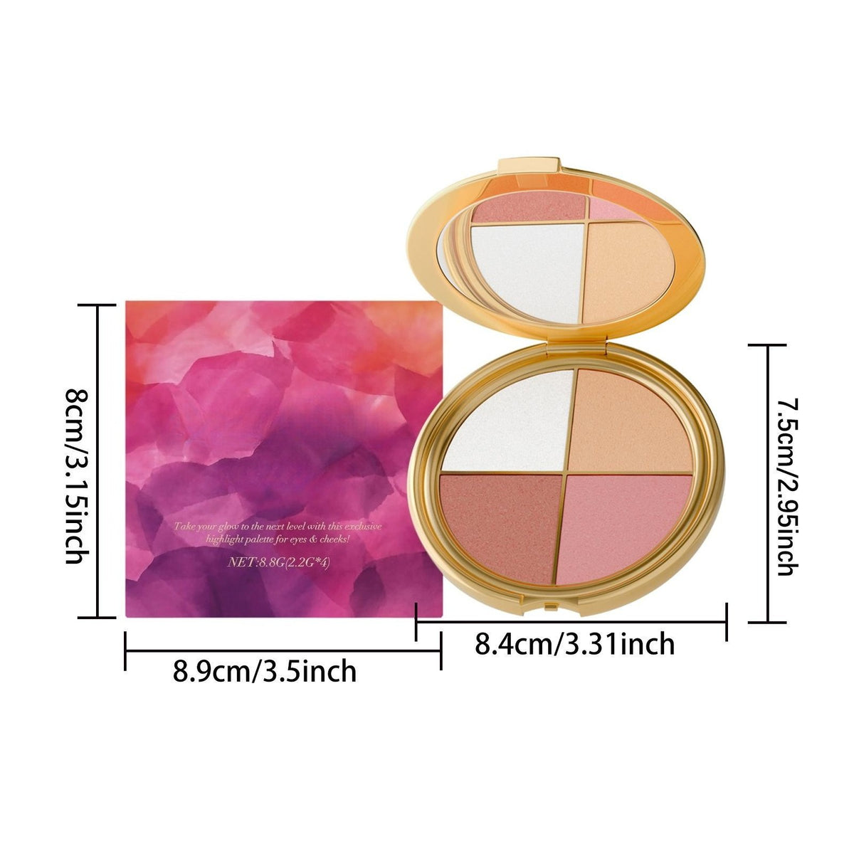 Glam in Seconds Eye & Cheek Palette