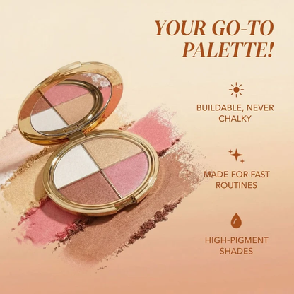 Glam in Seconds Eye & Cheek Palette