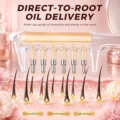 Hair Scalp Oil Applicator Comb