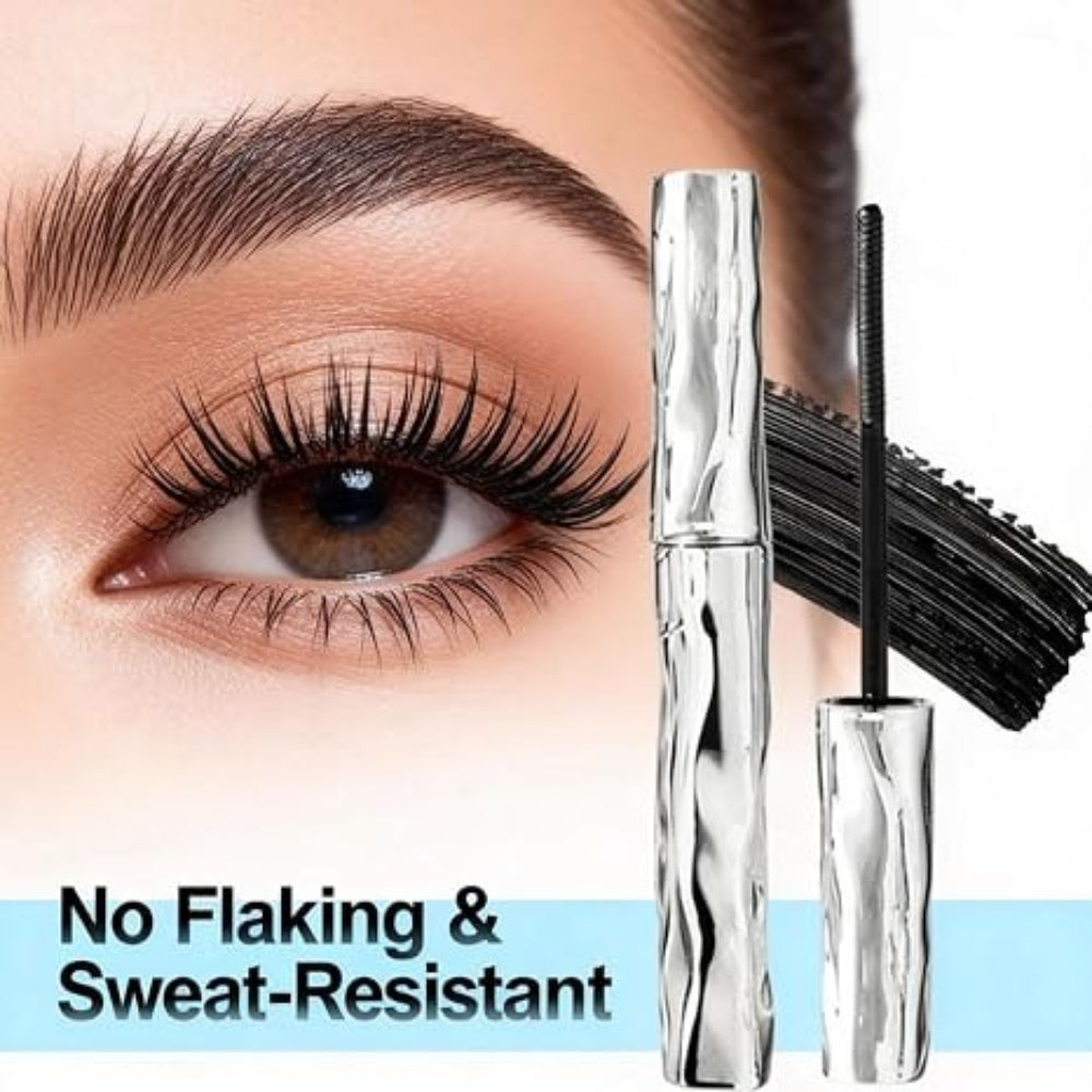New Metal Curl Waterproof Mascara,All-Day Waterproof & Smudge