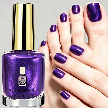 Lilac Glossy Mirror Nail Strengthener