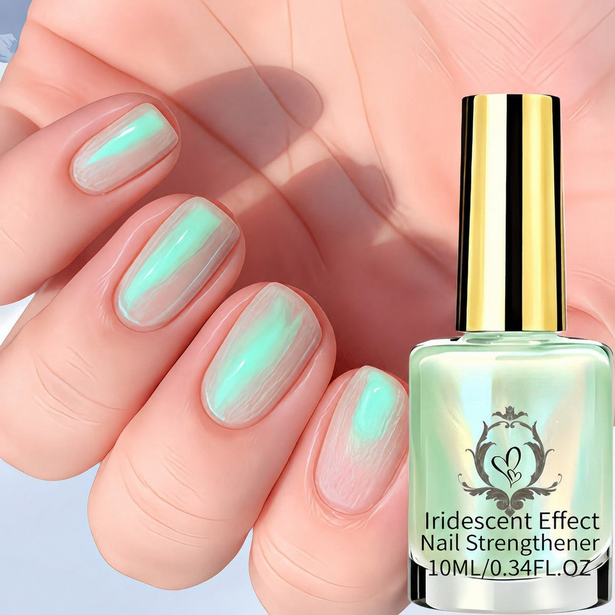 Lilac Glossy Mirror Nail Strengthener