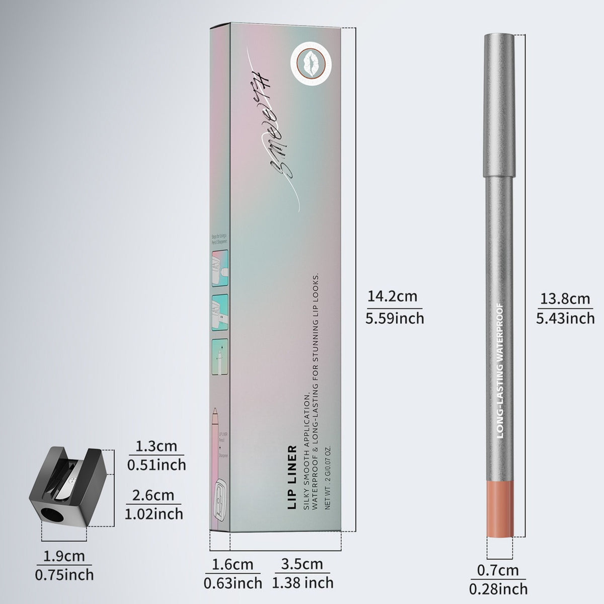 2-in-1 Waterproof Lip Liner