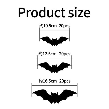 🔥 3D LED Bat Wall Decorations - 🦇 Create A Spooky Halloween Glow