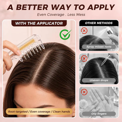 Hair Scalp Oil Applicator Comb