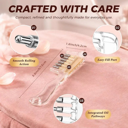 Hair Scalp Oil Applicator Comb