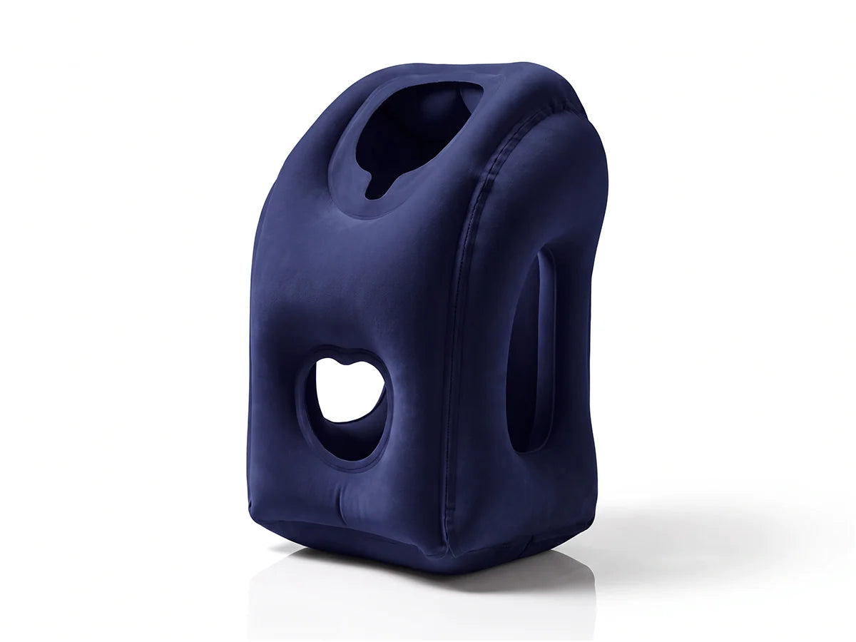 ✈️😴 Portable Inflatable Ergonomic Travel Pillow: Enjoy Comfortable Sleep Anywhere, Anytime 🧳💤