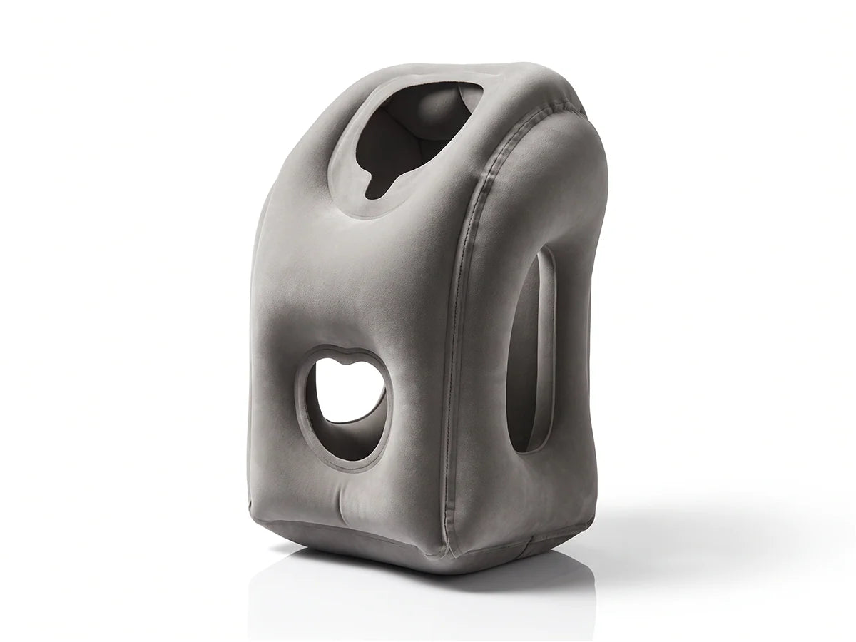 ✈️😴 Portable Inflatable Ergonomic Travel Pillow: Enjoy Comfortable Sleep Anywhere, Anytime 🧳💤