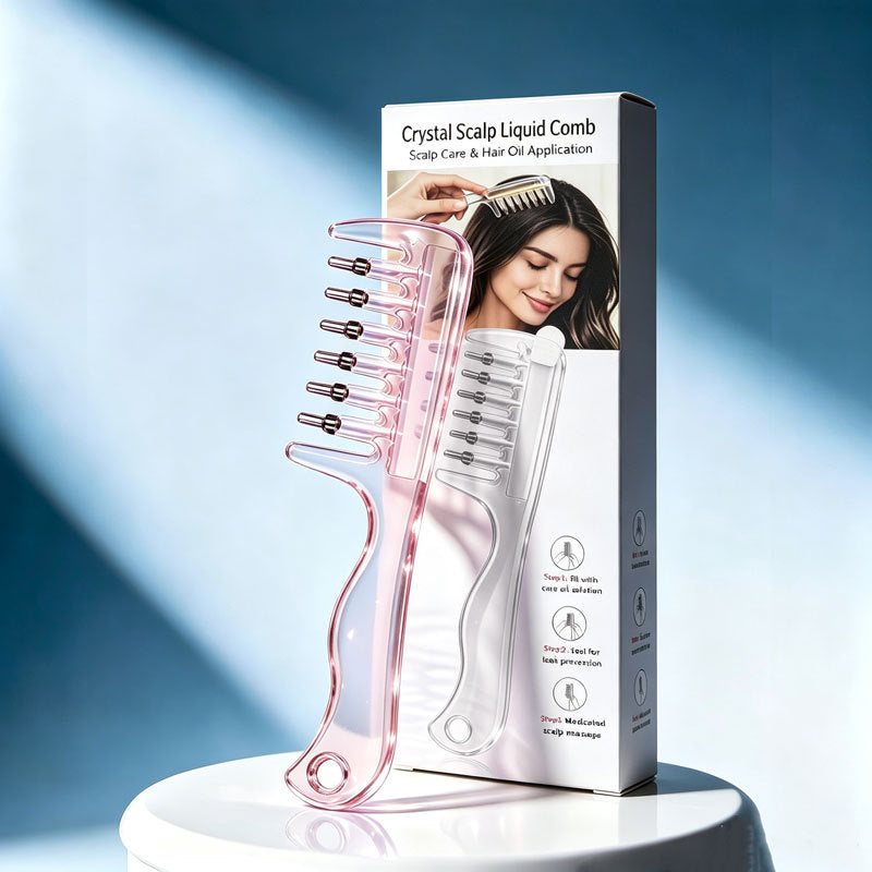 Hair Scalp Oil Applicator Comb